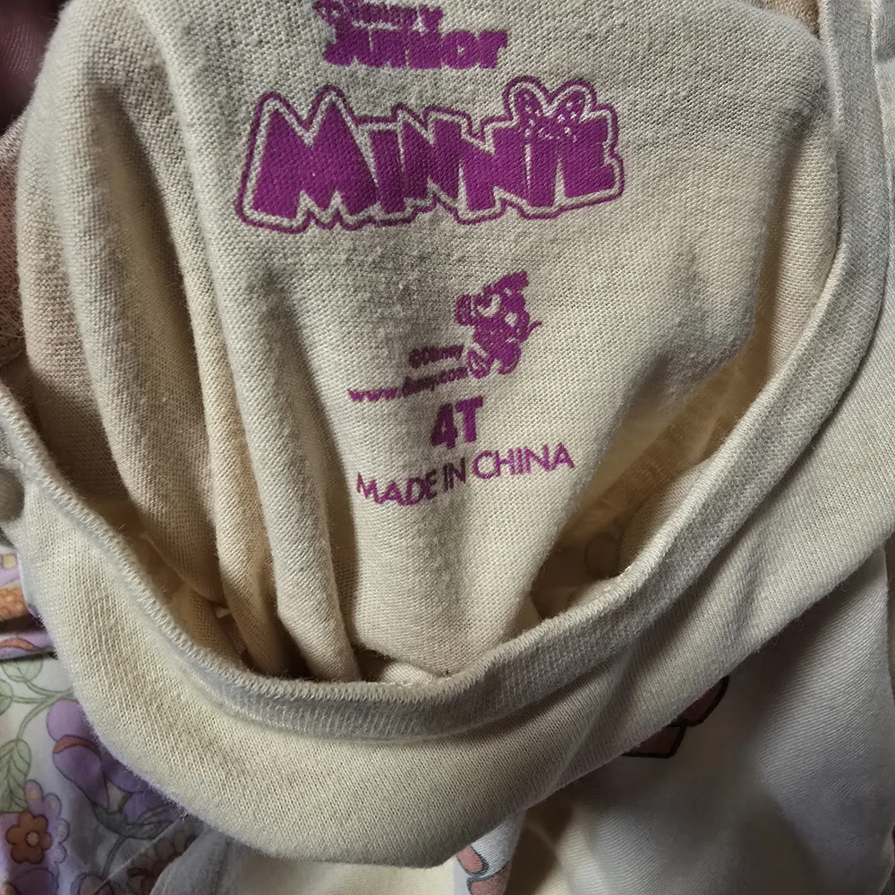 4T Girls' Floral Skirt With Matching Tops - Pink, White and Yellow - Picture 14 of 16